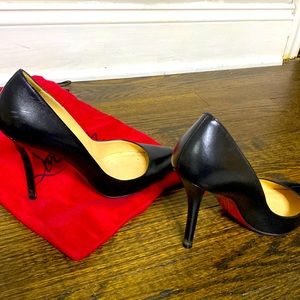 Christian Louboutin elegant shoes. Beautiful, 41/2 inch heel
